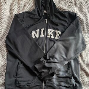 Nike Black Full-Zip Hoodie
